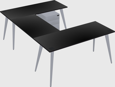Modern office desk