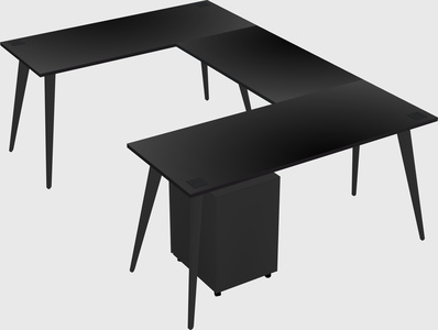 Modern office desk