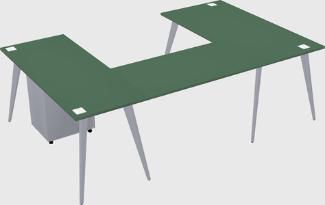 Modern office desk