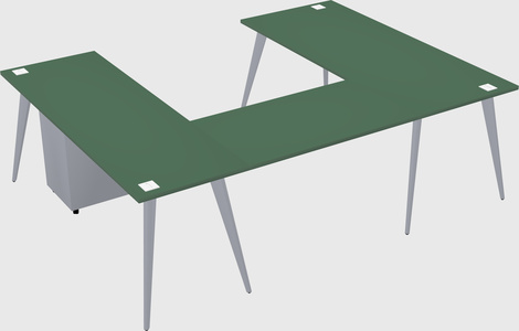 Modern office desk