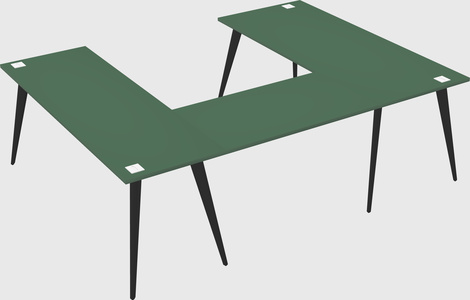 Modern office desk