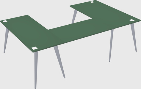 Modern office desk
