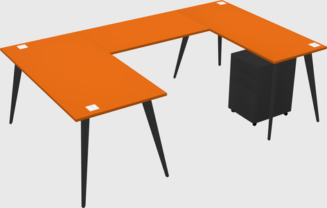 Modern office desk