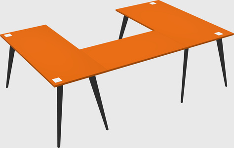 Modern office desk