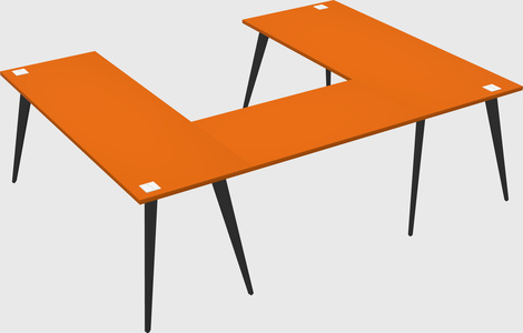 Modern office desk