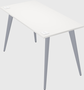 Modern rectangular office desk