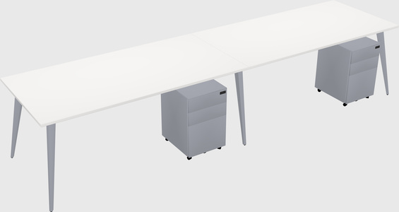 Modern Rectangular Office Desk