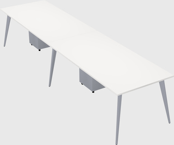 Modern rectangular office desk