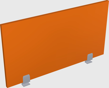 Desk privacy panel