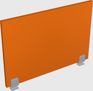 Desk privacy panel