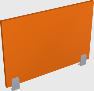 Desk privacy panel