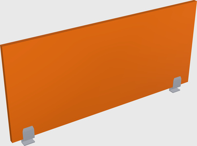 Desk privacy panel
