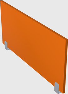 Desk privacy panel