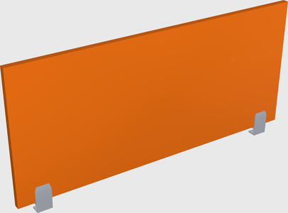 Desk privacy panel