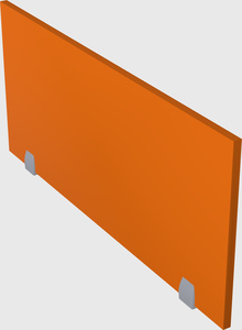 Desk privacy panel