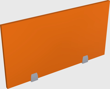 Desk privacy panel