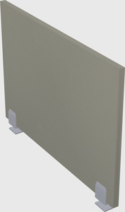 Desk privacy panel