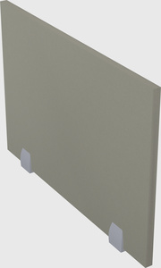 Desk privacy panel