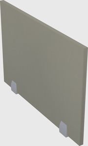 Desk privacy panel