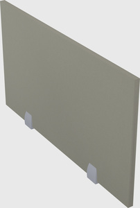 Desk privacy panel