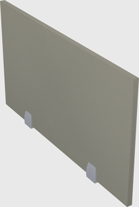 Desk privacy panel