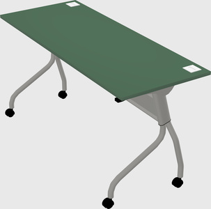 Flip-top table