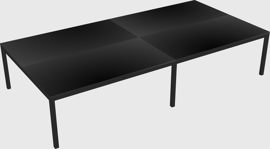 Shared Rectangular Desk