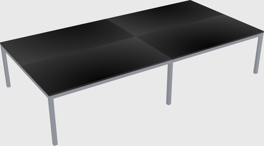 Shared Rectangular Desk