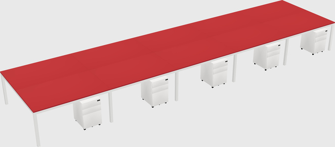Shared Rectangular Desk