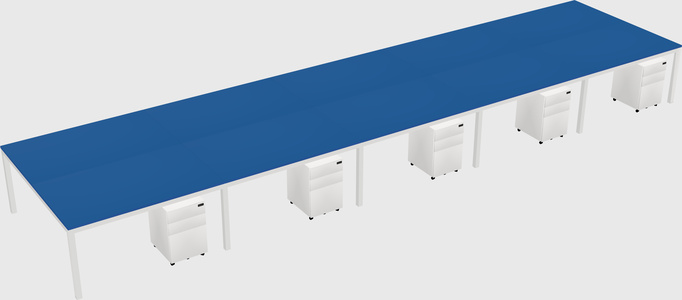 Shared Rectangular Desk