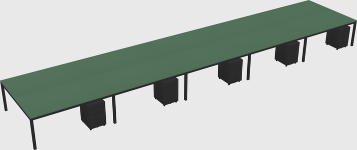 Shared Rectangular Desk