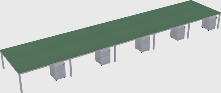Shared Rectangular Desk