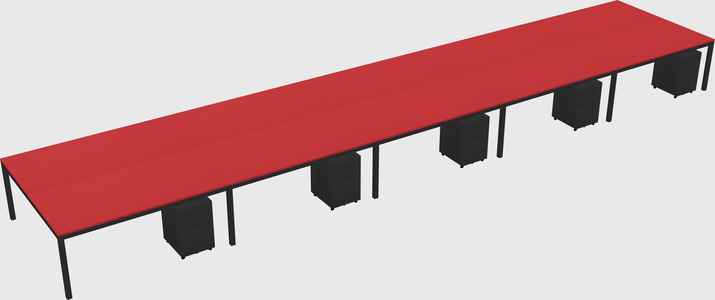 Shared Rectangular Desk