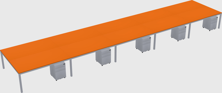 Shared Rectangular Desk