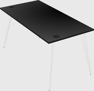 Modern rectangular office desk
