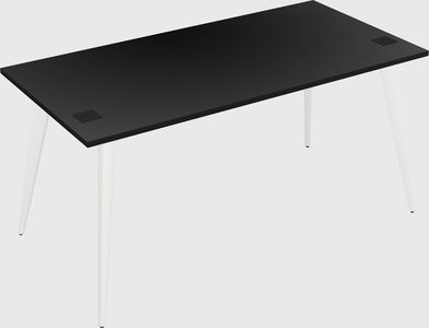 Modern rectangular office desk