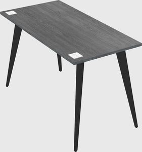 Modern rectangular office desk