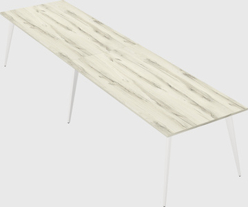 Modern rectangular office desk