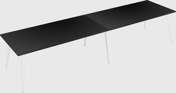 Modern rectangular office desk