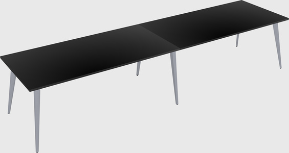 Modern Rectangular Office Desk