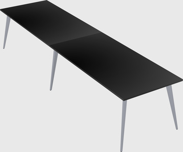 Modern rectangular office desk