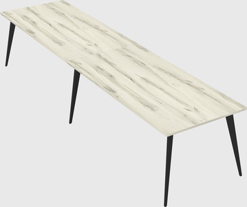 Modern rectangular office desk