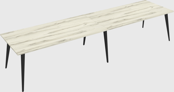 Modern rectangular office desk