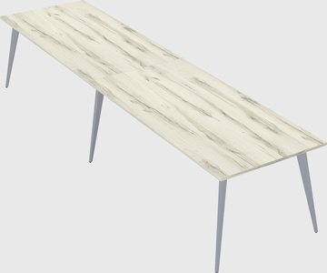 Modern rectangular office desk