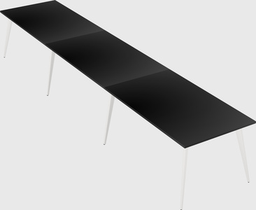 Modern rectangular office desk