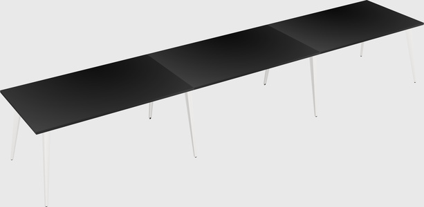 Modern rectangular office desk