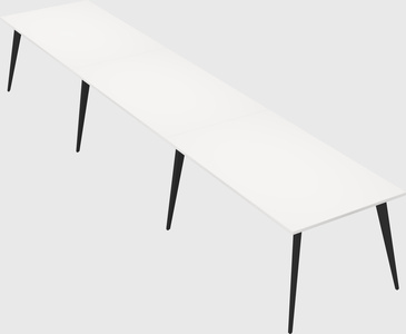 Modern rectangular office desk