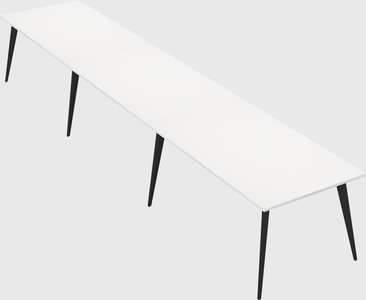 Modern rectangular office desk