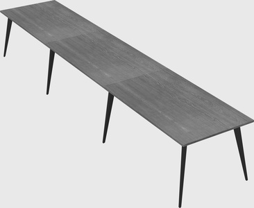 Modern rectangular office desk