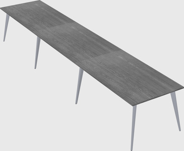 Modern rectangular office desk